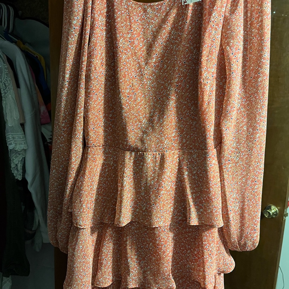 Long sleeve spring dress